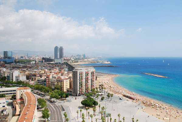 Spain country Beautiful location in Spain